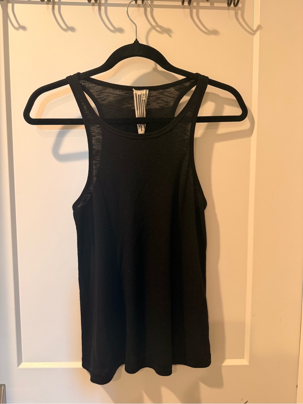 Free People Black Racerback Tank